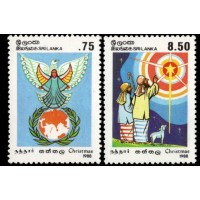 1988, SG 1046-47 Christmas pair MNH