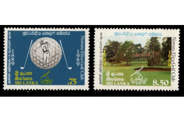1989, SG 1097-98 Nuwara Eliya Golf Club Pair MNH - Please read description