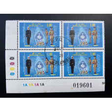 1991, SG 1165 Sri Lanka Police Block of Four FU