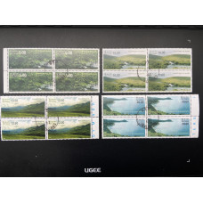 2002, SG 1572-75, Natural Beauty of Sri Lanka, Mountains set Block of Four FU