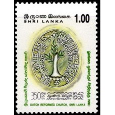 1992, SG 1215 Dutch Reformed Church in Sri Lanka MNH