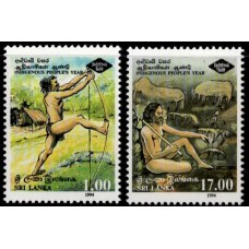 1994, SG 1272-73 Year of the Indigenous People Pair MNH