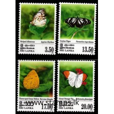 1999, SG 1471-74 Butterflies of Sri Lanka set of four MNH