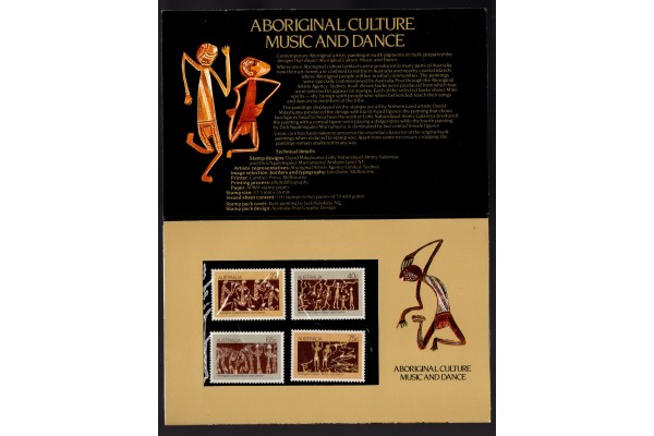 Australia, 1982 Aboriginal Culture, Music, and Dance Presentation Pack