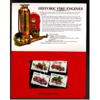 Australia, 1983 Historic Fire Engines Presentation Pack