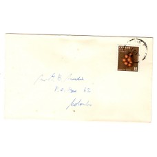 1954, SG 435, King Coconut (First Issue) First Day Cover, Slave Island Postmark