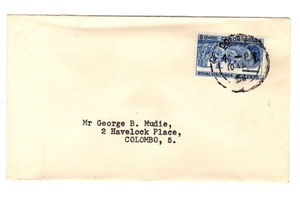1954, SG 434, Royal Visit First Day Cover