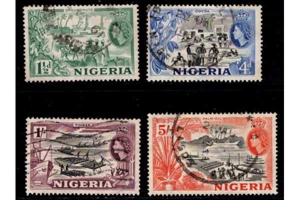 Nigeria 4 differnt used Lot B