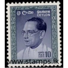 1964, SG 481, S W R D Bandaranaike MNH