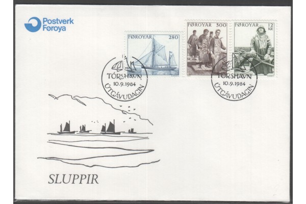 Faroe Islands, 1984 Fishing Industry First Day Cover