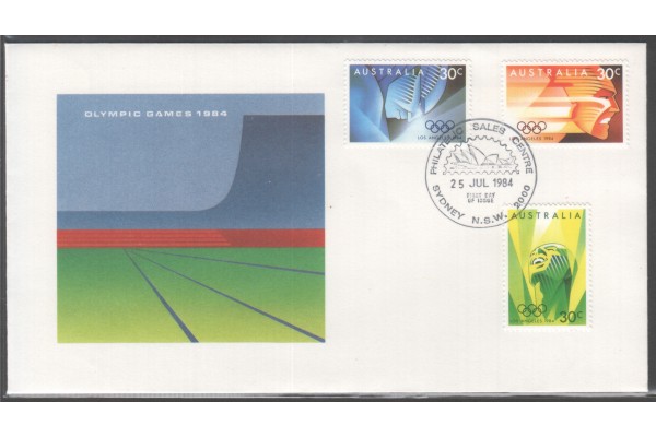 Australia, 1984 Los Angelies Olympics First Day Cover