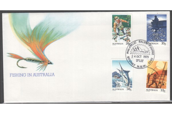 Australia, 1979 Fishing First Day Cover