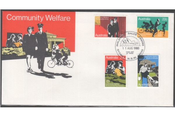 Australia, 1980 Community Welfare First Day Cover
