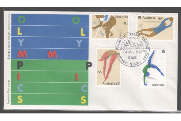 Australia, 1976 Montreal Olympics First Day Cover