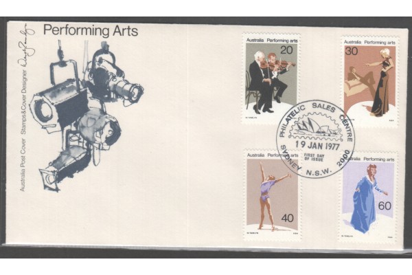 Australia, 1977 Performing Arts First Day Cover