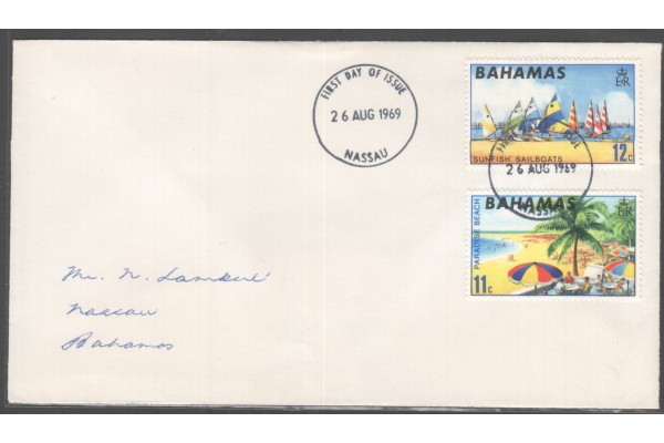 Bahamas, 1969 Tourism - One Millionth Visitor to Bahamas First Day Cover