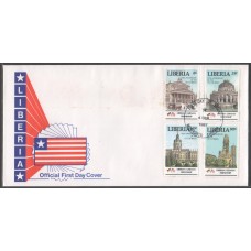 Liberia, 1987 Liberian German Friendship First Day Cover