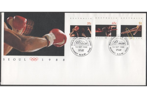 Australia 1988 Seoul Olympics First Day Cover