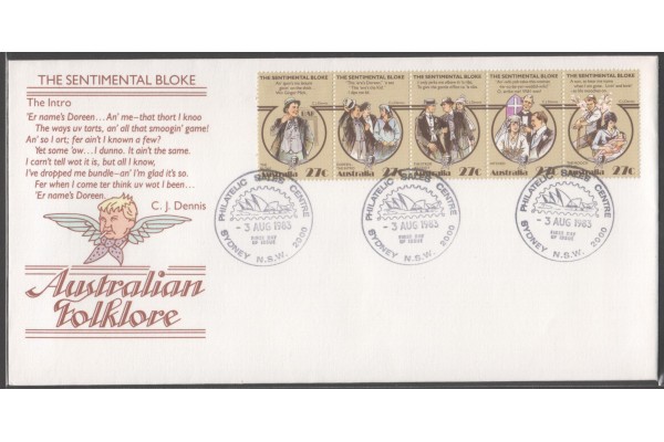 Australia, 1983 Australian Folklore First Day Cover