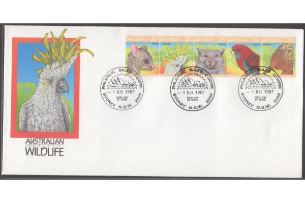 Australia, 1987 Australian Wildlife First Day Cover