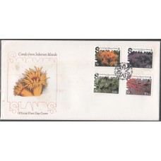 Solomon Islands, 1987 Corals First Day Cover
