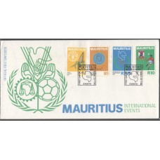 Mauritius, 1986 International Events First Day Cover