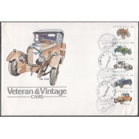 Australia, 1984 Veteran & Vintage Cars First Day Cover