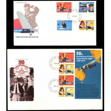 Australia, 1978 Trans-Pacific flight Anniversary First Day Covers